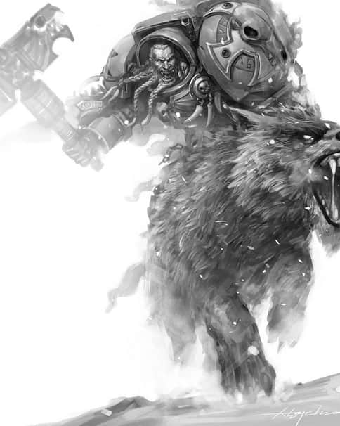 Space Wolves by Cheol Joo Lee 