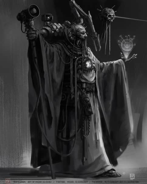 Tech-Priest by Miguel Iglesias 