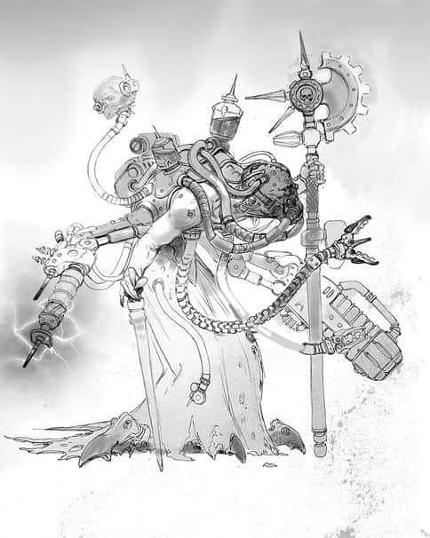 Tech-Priest by Saeed Ramez 