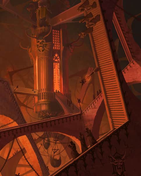 Khorne Temple by David Auden Nash 