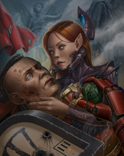 The Eldar’s Kiss by Ivan Vegar 