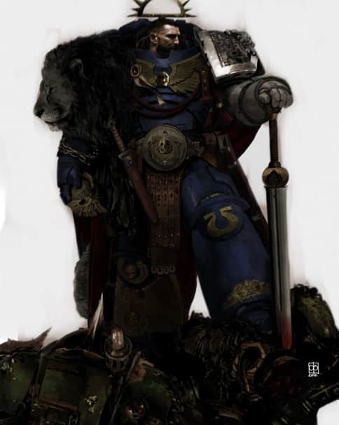 Ultramarine Honour Guard by Daniel Irwin 