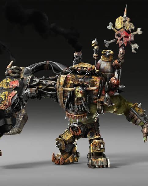 Ork Warboss by Giorgio Grecu Ork Warboss by Giorgio Grecu