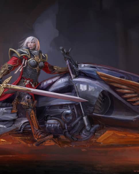 Adepta Sororitas by Daniel Brewer