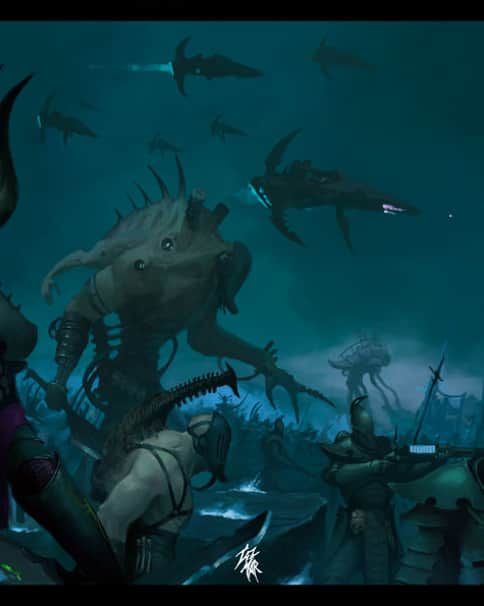 Dark Eldar by Marat Tazhitdinov Dark Eldar by Marat Tazhitdinov
