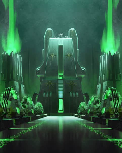 Necron Tomb by Edouard Boccard