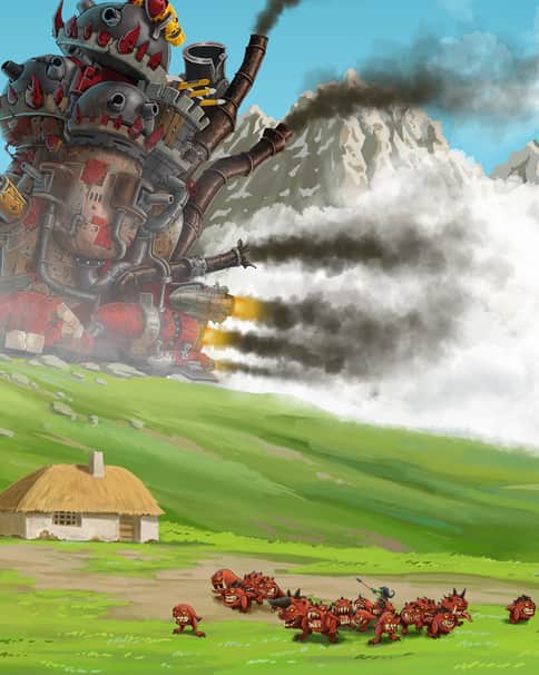 Howl’s Moving Gargant by Florent Renuit Howl’s Moving Gargant by Florent Renuit