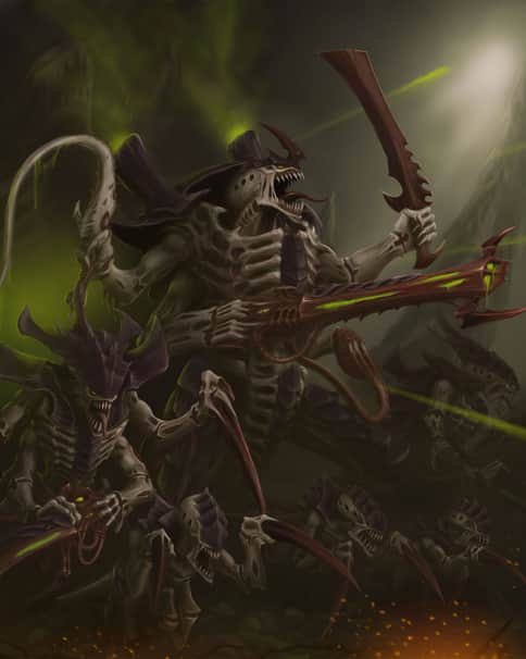 Tyranid Swarm by Andrew Mezentsew 