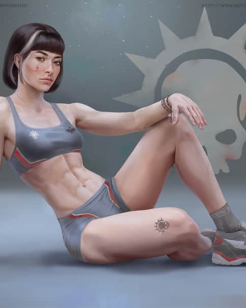 Adepta Sororitas Workout by Ivan Klimenko Adepta Sororitas Workout by Ivan Klimenko