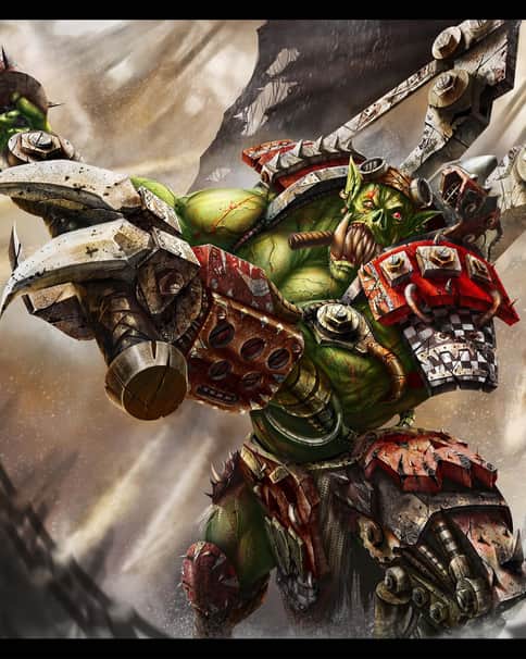 Ork Big Warboss Skybasta by Yugin Maffioli 