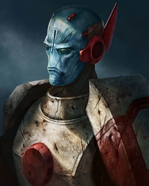 T’au Portrait by Yugin Maffioli 