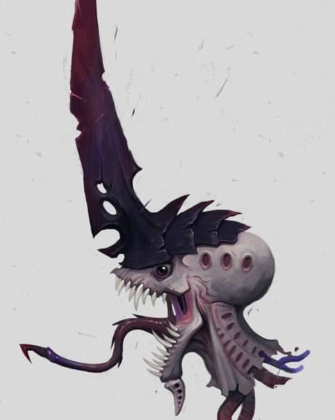 Tyranid Specimen by Bartosz Winkler 