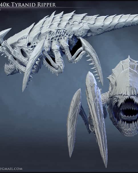 Tyranid Ripper by Jeremy Klein 