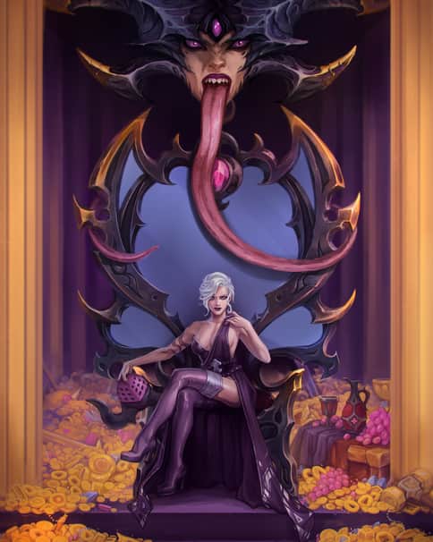 Velissian, Avarite of Slaanesh by Yioshka