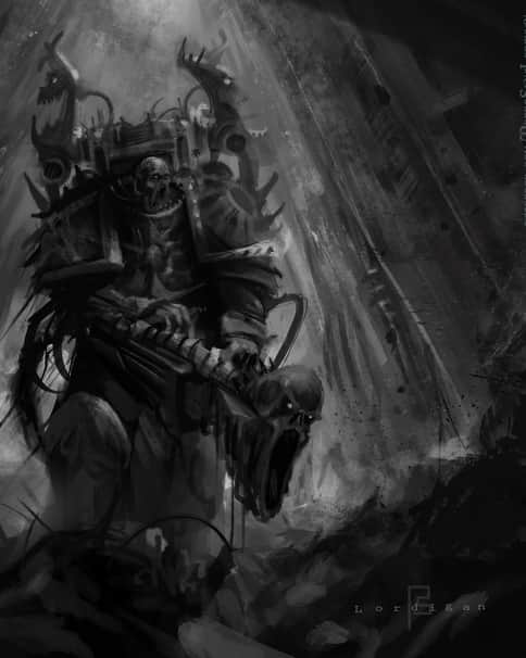 Chaos Space Marines by Pedro Sena 