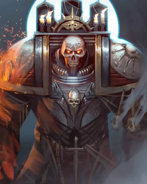 Space Marine Chaplain by Mohamed Saad 