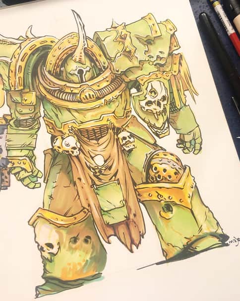 Death Guard by Luke Mancini 