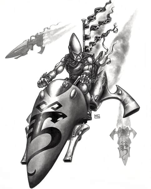 Eldar Jet Bikes by Mark Gibbons 