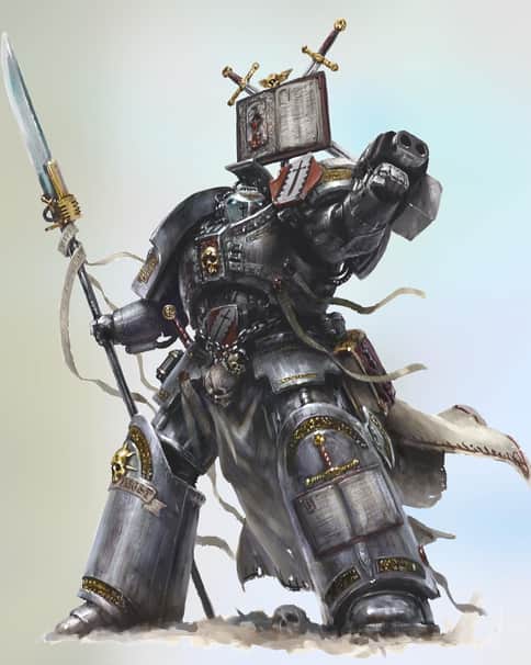 Grey Knight Terminator by Mark Holmes 
