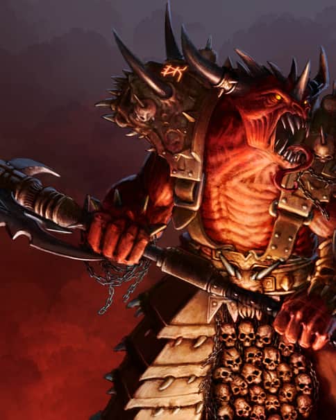 Khorne Demon Prince by Daniel Rosa Tauroni 