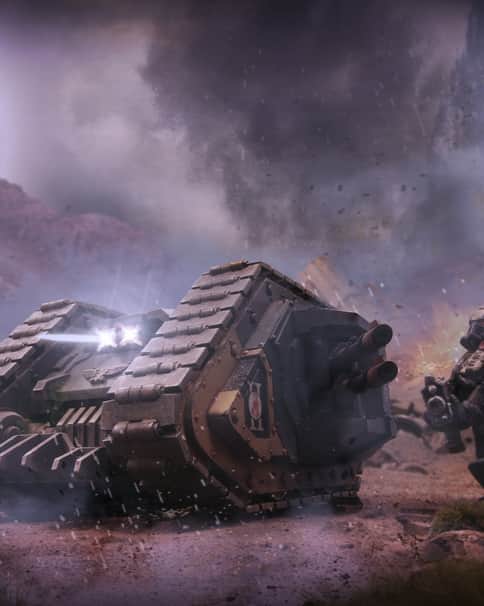Land Raider Battle Tank by Jules Thavenet 