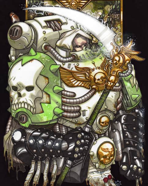 Mortarion by Nicolás R. Giacondino 