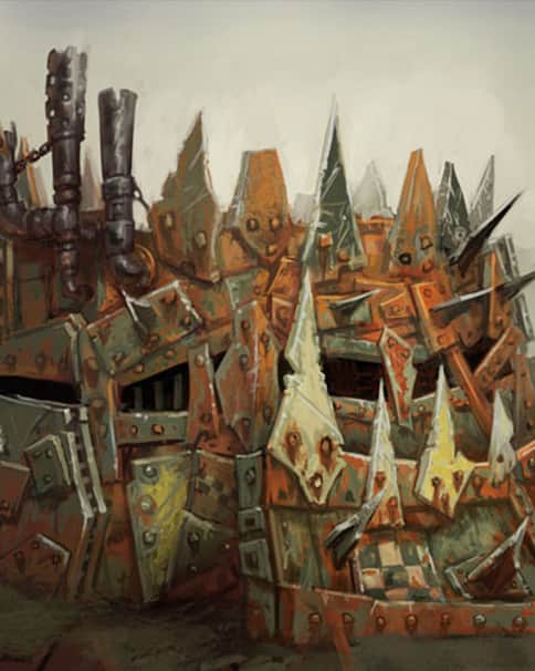 Ork Fort by Mac Smith 