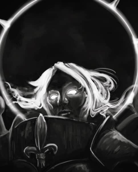 Saint Celestine by Paul Takahashi 
