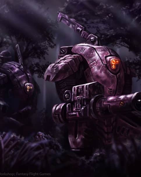 Shadowsun’s Stealth Cadre by Mark Bulahao 