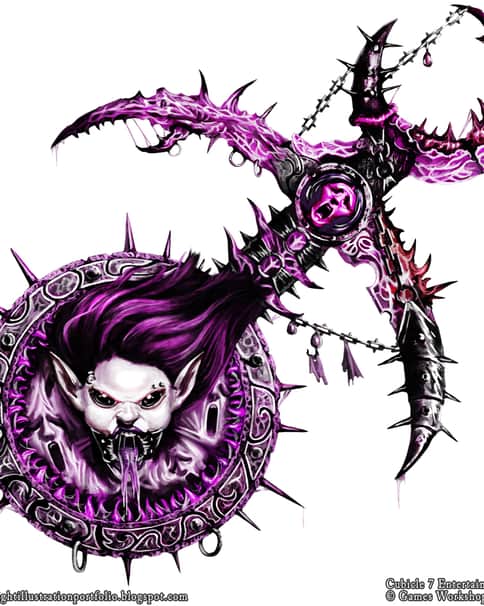 Slaanesh by Sam Manley 