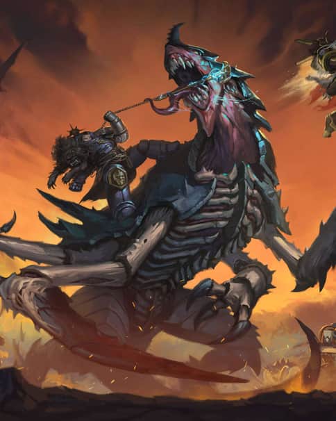 Space Marines vs Tyranids by Martin Roca 