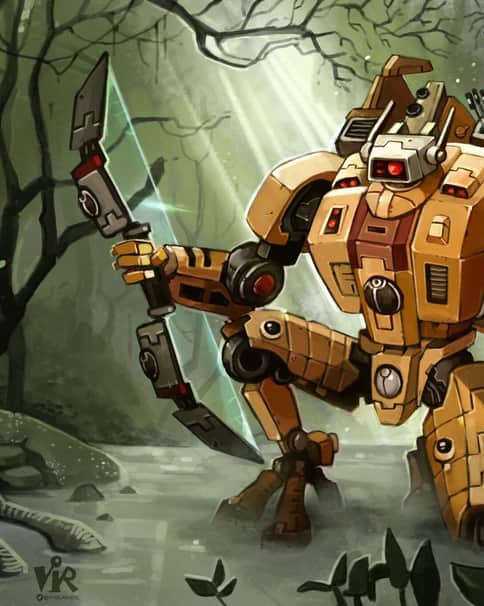 T’au Commander Battlesuit by Vir Landil 