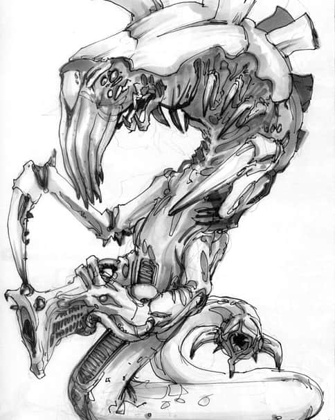 Tyranid by Luke Mancini 