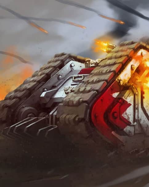 White Scars Land Raider by MONSTERS PIT Studio 