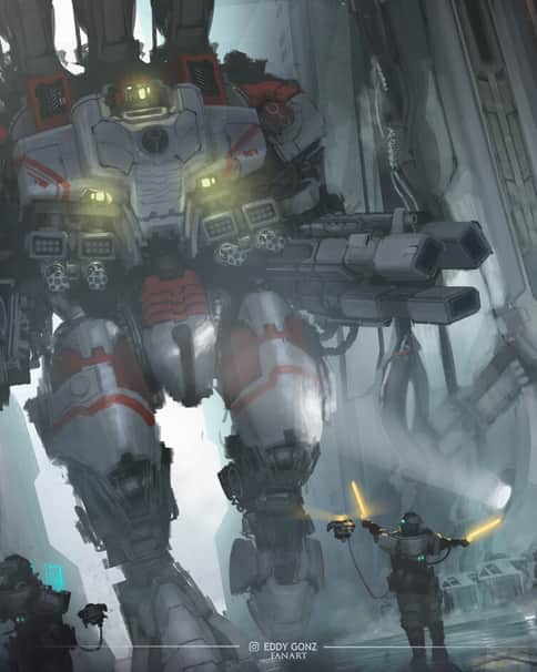 Mecha by Eddy González Dávila 