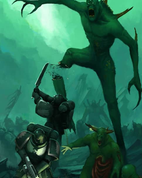 Iron Hands vs Plaguebearers by Marat Tazhitdinov 