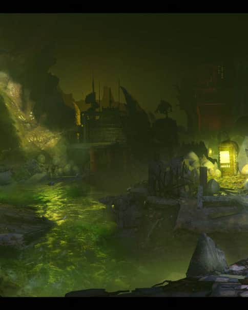 Tyranid Den by Sergei Panin 
