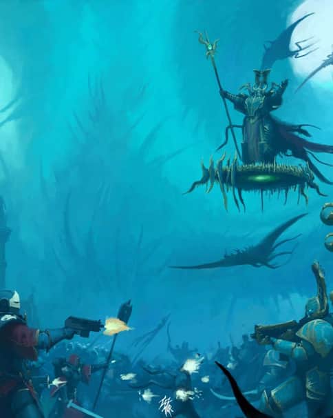 Sisters vs Thousand Sons by Marat Tazhitdinov Sisters vs Thousand Sons by Marat Tazhitdinov