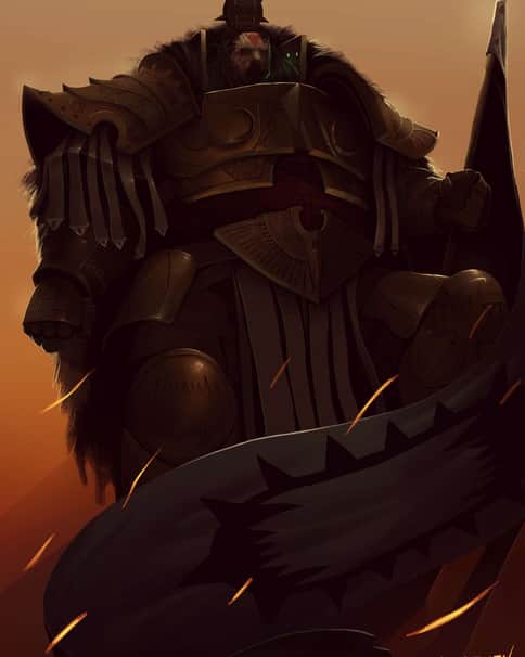 Angron by Sergio Abalo 