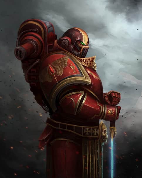 Blood Angels by Serdjek Sholohovshek 