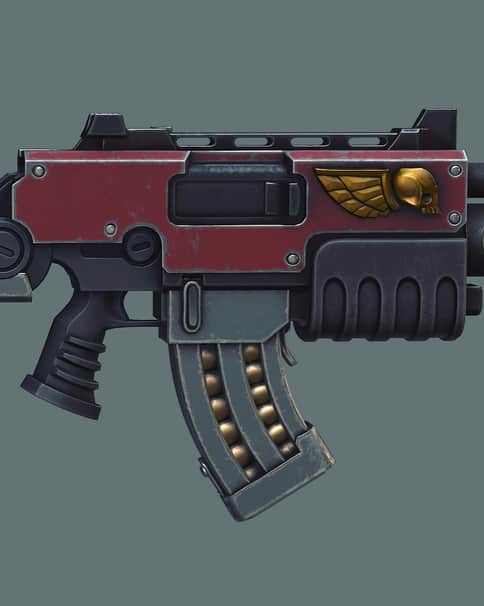 Space Marine Bolter by Vadim Bakhlychev 