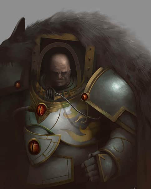 Horus Lupercal by Sergio Abalo 