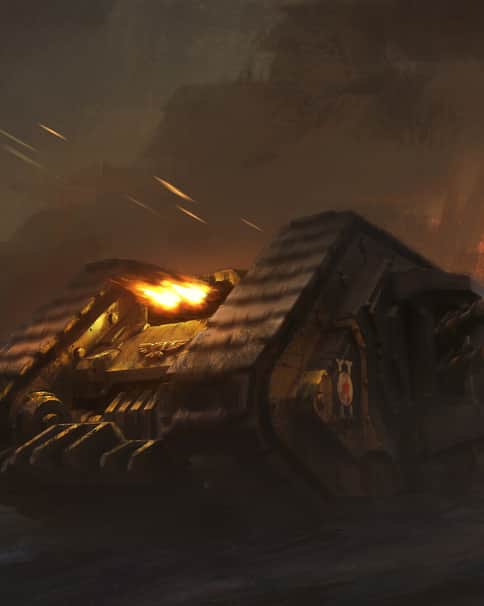 Land Raider by Matt Hancox 