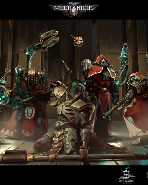 Mechanicus Capture Necron Overlord by Tatiana Barbesolle 