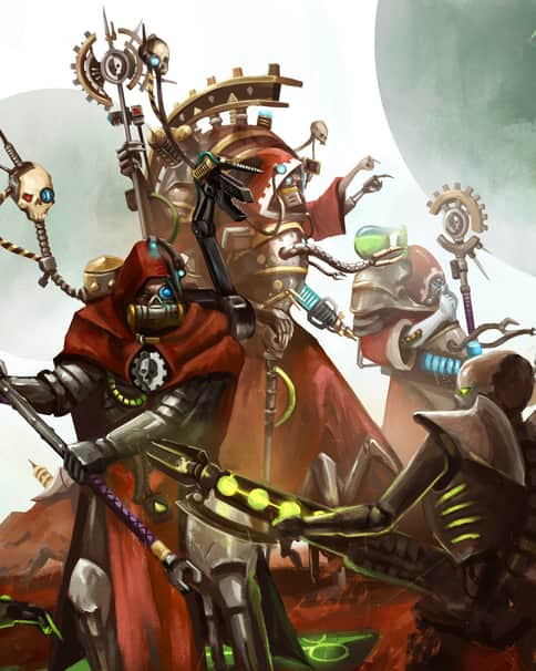 Mechanicus vs Necrons by Russell Ng Jon Hung 