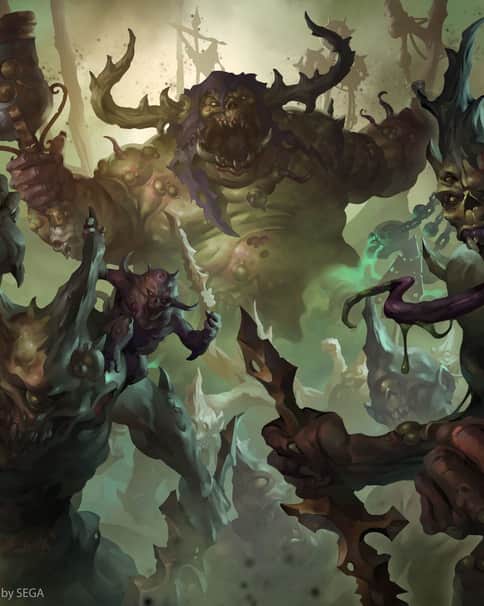Nurgle Army by Alexey Kruglov 