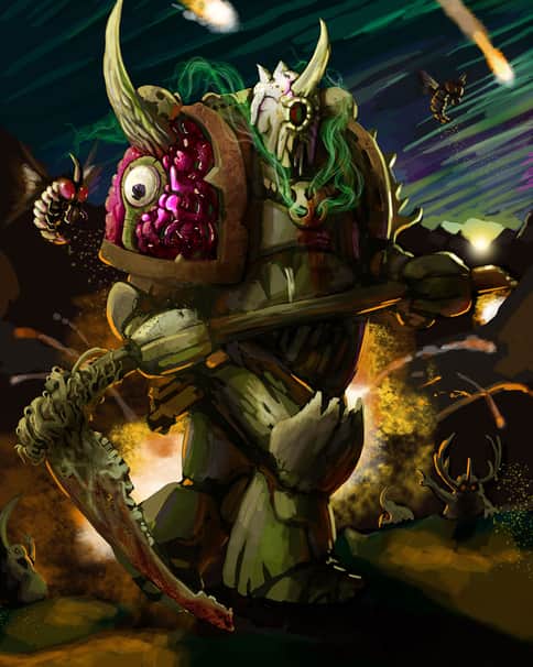 Nurgle Space Marine by Robert M Crum Nurgle Space Marine by Robert M Crum