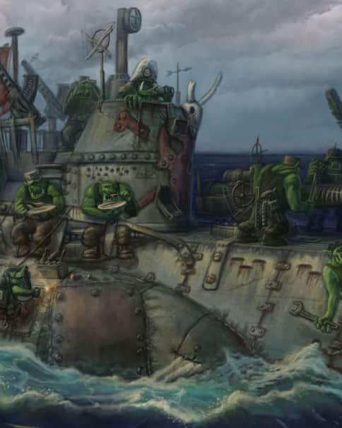Ork Submarine by Anatoly Muschenko 