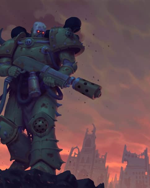 Plague Marine by Rok Kleva Ivančić 
