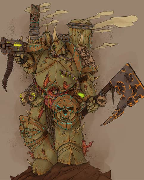 Plague Marine by Thomas Shirley